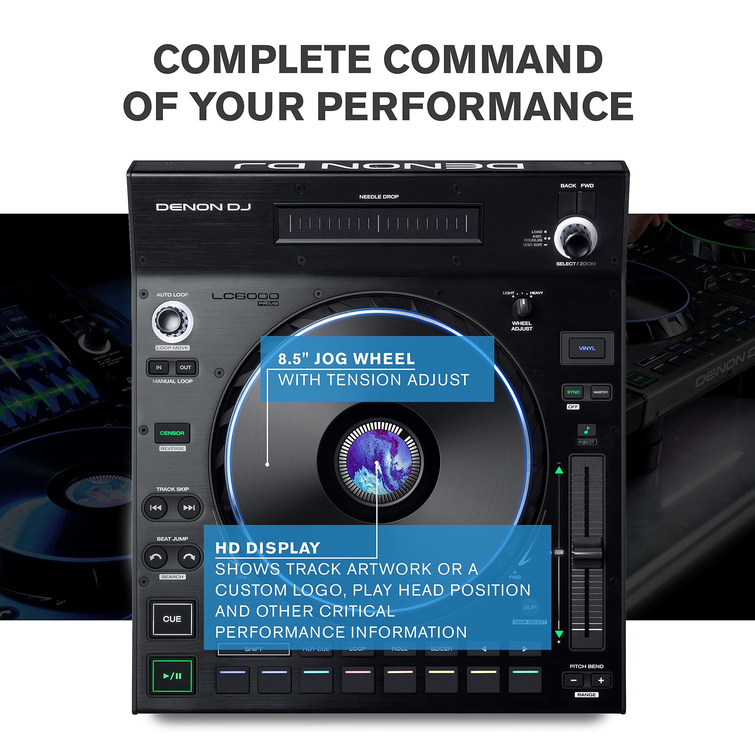 Denon DJ LC6000 – USB DJ Controller For Engine OS Media Player
